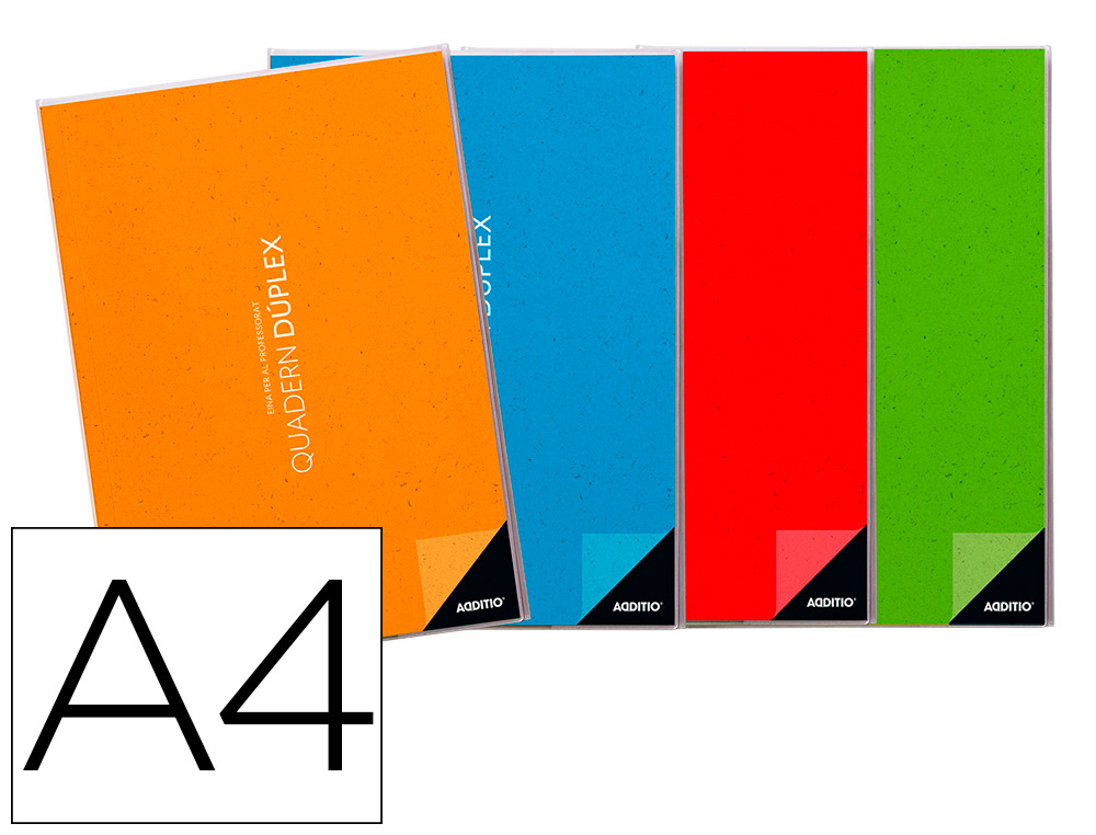 CUADERNO DUPLEX CATALAN ADDITIO DIN A4 EVALUACION CONTINUA Y TUTORIA