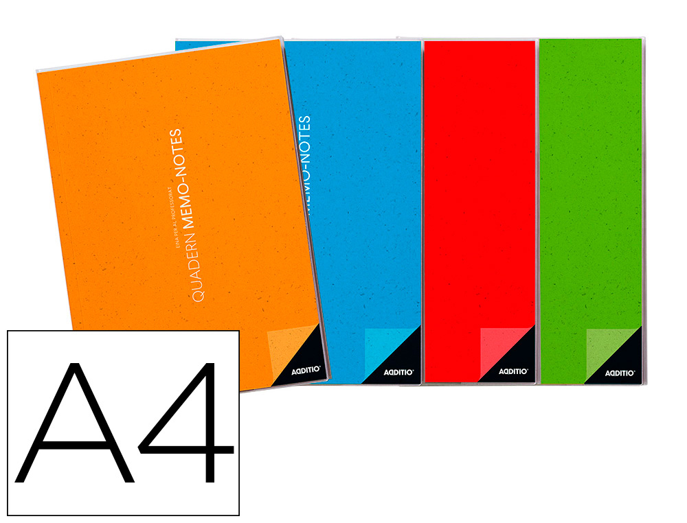 CUADERNO MEMO NOTAS CATALAN ADDITIO DIN A4 EVALUACION CONTINUACION PLANIFICACION SEMANAL