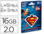 MEMORIA USB EMTEC FLASH 16 GB USB 2.0 COLLECTOR SUPERMAN