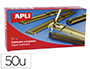 ENCUADERNADOR FASTENER DORADO APLI CAJA DE 50 UNIDADES