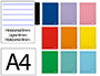 CUADERNO ESPIRAL LIDERPAPEL A4 WITTY TAPA DURA 80H 90GR RAYADO HORIZONTAL 8MM CON MARGEN COLORES SURTIDOS