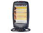 ESTUFA DE CUARZO BLAUPUNKT 1200W TRES NIVELES POTENCIA FUNCION OSCILANTE COLOR NEGRO