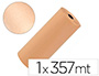 PAPEL KRAFT LIDERPAPEL MARRON BOBINA 1 MT X 357 MT ESPECIAL PARA EMBALAJE PESO 25 KG