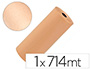 PAPEL KRAFT LIDERPAPEL MARRON BOBINA 1 MT X 714 MT ESPECIAL PARA EMBALAJE PESO 50 KG