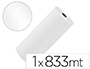 PAPEL KRAFT LIDERPAPEL BLANCO BOBINA 1 MT X 833 MT ESPECIAL PARA EMBALAJE PESO 50 KG