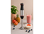 BATIDORA DE MANO BLAUPUNKT 800W ACERO INOXIDABLE CONTROL DE VELOCIDAD BOTON TURBO VASO 1L