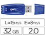 MEMORIA USB EMTEC FLASH C410 32 GB 2.0 AZUL