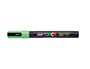 ROTULADOR UNI POSCA 0,9 - 1,3 MM PC-3M VERDE CLARO
