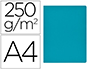 SUBCARPETA CARTULINA GIO SIMPLE INTENSO DIN A4 AZUL 230G/M2