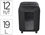 DESTRUCTORA DE DOCUMENTOS FELLOWES LX-85 CAPACIDAD DE CORTE 12 HOJAS P4 DESTRUYE GRAPAS CLIPS Y TARJETAS