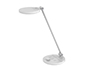 LAMPARA DE ESCRITORIO Q-CONNECT LED 7W 500 LM BRILLO REGULABLE 3 NIVELES COLOR CABEZA BRAZO ORIENTABLE BLANCO