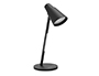 LAMPARA DE ESCRITORIO Q-CONNECT LED 6W 360 LM TACTIL 3 NIVELES COLOR LUZ NOCTURNA CABEZA ORIENTABLE NEGRO