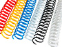 ESPIRAL PLASTICO YOSAN PASO 64 N6 COLORES SURTIDOS CAJA DE 100 UNIDADES