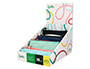 ESTUCHE PORTATODO LIDERPAPEL PLANO ESTRECHO UNA CREMALLERA 200X60 MM EXPOSITOR DE 18 UNIDADES COLORES SURTIDOS
