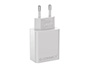 CARGADOR DE PARED USB-A Y USB-C Q-CONNECT 20 W BLANCO