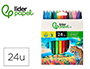 ROTULADOR LIDERPAPEL SLIM CAJA DE 24 UNIDADES COLORES SURTIDOS