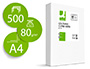PAPEL COLOR Q-CONNECT DIN A4 80GR NARANJA NEON PAQUETE DE 500 HOJAS