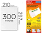BOLSA DE PLASTIFICAR DJOIS MANUAL EN FRIO 300 MC DIN A4 CON DORSO ADHESIVO PACK 10 UNIDADES